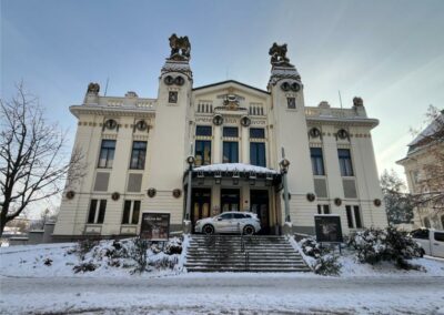 Městské divadlo Mladá Boleslav – požární klapky